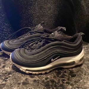 Men's-Y Black Nike AirMax 97s ( will clean before sold )